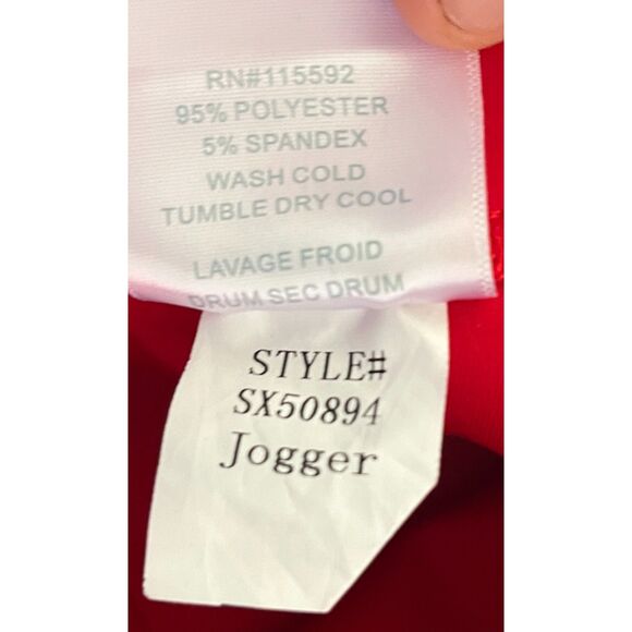 Robin's Jeans Red Angel Wings Sweatpants Trousers Joggers  Women's Size XXL - Picture 4 of 13